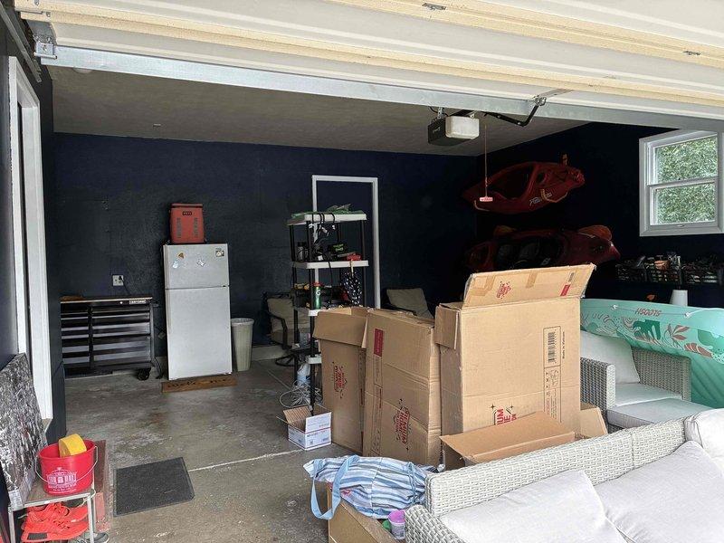 Provided estimate for installation of hanging unit heater in residential garage space. Assessed existing electrical infrastructure including main panel and available circuit capacity, evaluated garage dimensions and layout to determine optimal heater placement and BTU requirements, and identified necessary electrical modifications including dedicated circuit breaker installation and conduit routing from main service panel to proposed heater location.