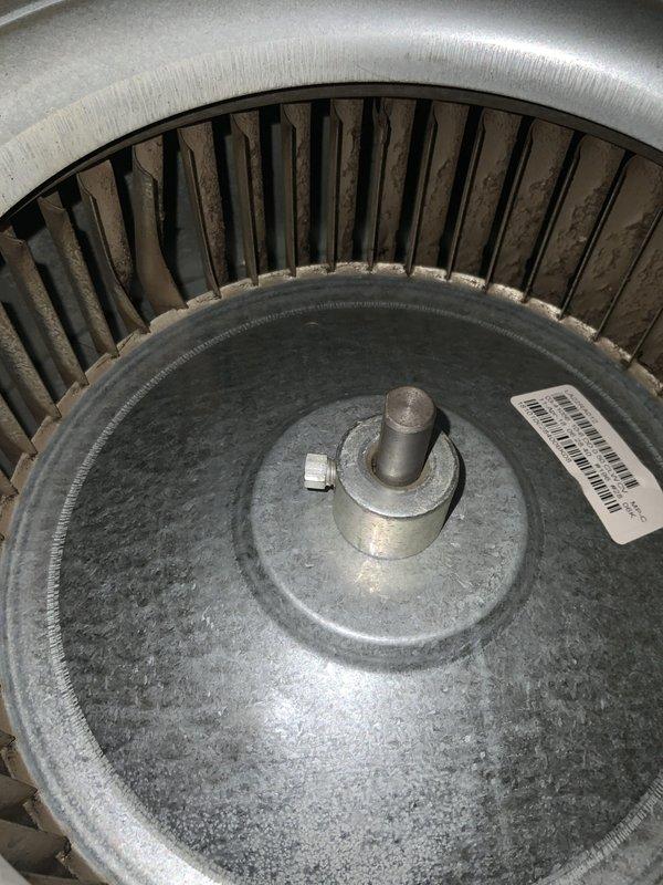 Responded to no cooling call on residential air conditioning system. Upon arrival, unit was unresponsive with no audible operation. Investigation revealed heavily soiled air filter with significant dust and debris accumulation, restricting airflow to the system. Removed and inspected blower assembly, noting dust buildup on blower wheel and housing. Replaced dirty air filter with new filter. Cleaned blower wheel and surrounding components to restore proper airflow. Tested system operation and confirmed unit now running properly with adequate cooling output.
