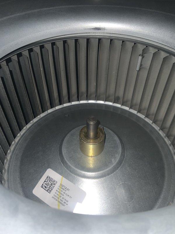 Completed comprehensive tune-up and inspection on both air conditioning and furnace systems as part of seasonal maintenance service. Inspected blower assembly, verified proper operation of fan motor and blade configuration, and examined overhead mechanical installations including PVC drainage lines and air handler unit. All components found to be in satisfactory working condition with no immediate repairs required.