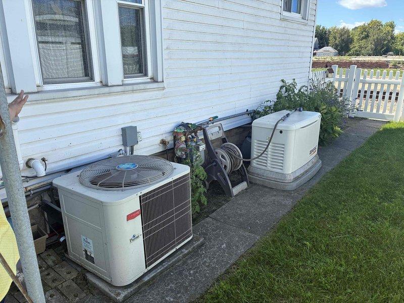 Conducted estimate for 22-year-old Bryant HVAC system with failed ECM blower motor. Assessed equipment condition, documented existing installation with photos, and provided replacement options for complete furnace system given age of unit and anticipated repair costs. Recommended expedited timeline due to occupant health considerations.