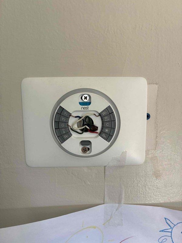Conducted complimentary estimate for replacement of 20+ year old HVAC system in residential property. Inspected existing furnace unit located in utility closet with humidifier and ductwork configuration, documented equipment condition and layout with photographs, and assessed Nest thermostat for compatibility with replacement system recommendations.