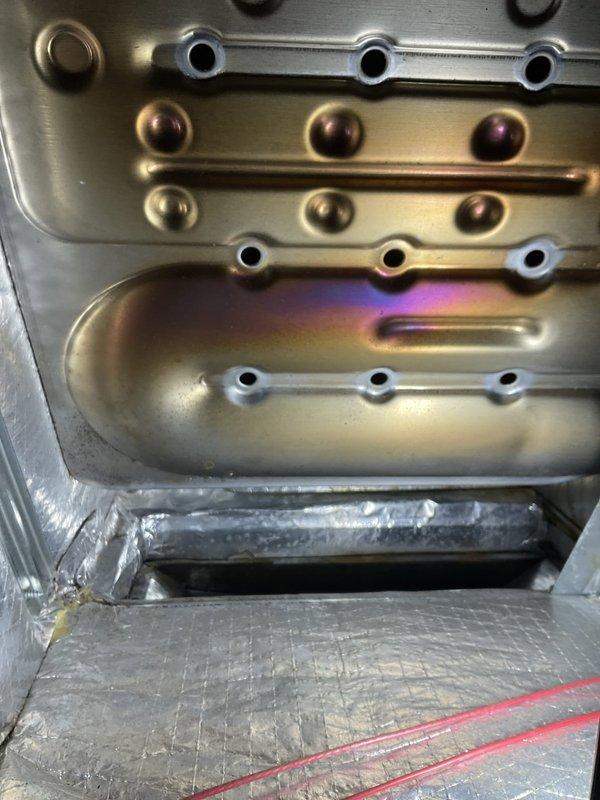 Completed pre-season heating maintenance and tune-up on Nortek Global HVAC furnace system. Performed comprehensive inspection of heat exchanger assembly, burner components, and internal ductwork. Verified proper operation of all electrical connections, control board, safety switches, and pressure switches. System found to be in good working condition and ready for heating season operation.