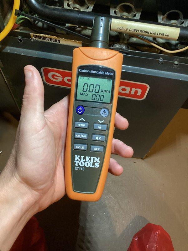 Performed comprehensive heating system inspection and tune-up for real estate transaction compliance. Conducted complete furnace safety evaluation including carbon monoxide leak testing using calibrated digital CO meter, verifying zero detectable emissions and proper combustion operation. System confirmed operational with all safety parameters within manufacturer specifications and municipal code requirements.