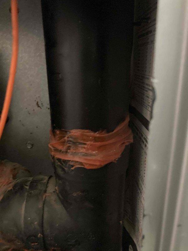 Completed Club AC10-2 preventive maintenance agreement visit on residential air conditioning system. Performed comprehensive electrical diagnostics using clamp meter, recording amperage reading of 27.70 amps on outdoor condensing unit. Inspected all electrical connections, wiring, and components for proper operation. Documented existing condition of refrigerant line insulation showing deterioration and discoloration on suction line. System operating within normal parameters at time of inspection.