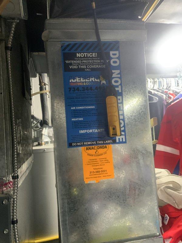Responded to no cooling complaint with system freezing and hissing noises following low voltage power issue. Upon inspection, found evaporator coil frozen due to restricted airflow caused by dirty blower wheel and compromised system operation after power disruption. Thawed coil, cleaned blower wheel assembly, verified proper motor operation, and restored normal airflow through the system. Tested unit operation and confirmed proper cooling cycle with no abnormal sounds.