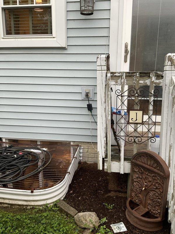 Conducted comprehensive evaluation of 24-year-old residential HVAC system for replacement estimate. Assessed existing furnace and ductwork assembly located in basement utility area, documented current equipment configuration including galvanized metal ductwork, thermostat controls, PVC drainage system, and condensate collection setup. Inspected exterior components and evaluated installation access points to provide complete system replacement recommendations.