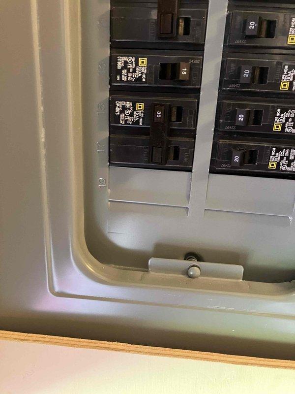 Installed new electrical circuit to provide power for outdoor air conditioning unit. Ran dedicated voltage line from main electrical panel to AC unit location, including proper conduit installation along exterior wall. Added new circuit breaker to panel box to support the air conditioning load with appropriate amperage rating. Verified all connections, tested circuit operation, and ensured installation meets electrical code requirements for HVAC equipment.