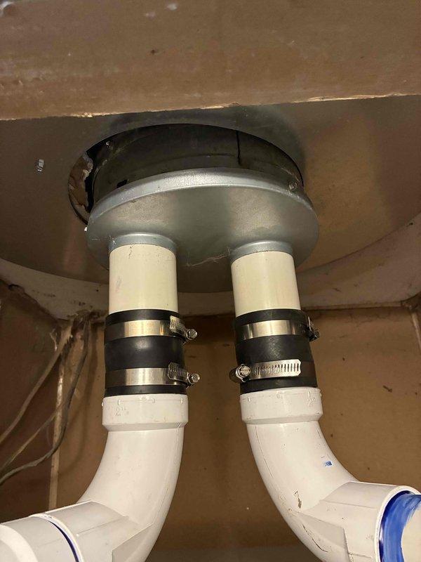 Completed full HVAC system installation in manufactured home including 60,000 BTU gas furnace and 2.5-ton air conditioning unit with rear discharge configuration. Performed all mechanical and electrical connections, installed new dedicated electrical circuit to code, and properly configured condensate drainage system with PVC piping through ceiling penetration. All wiring, control boards, blower assembly, and safety devices tested and verified operational upon system startup.