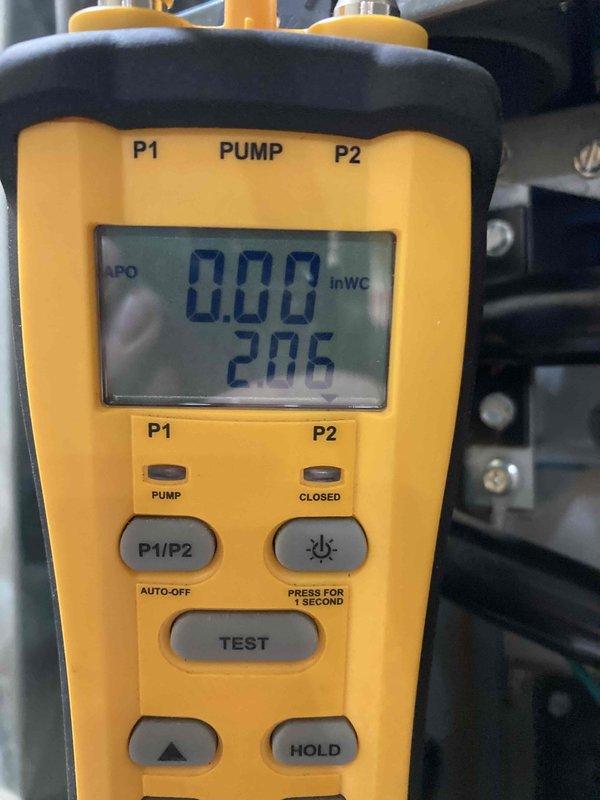 Completed scheduled Comfort Club heating maintenance tune-up with no issues or concerns reported by customer. Performed comprehensive system diagnostics using digital multimeter and pressure testing equipment, verifying electrical readings and measuring system pressures to ensure proper operation. All measurements were within normal parameters, and heating system is operating efficiently with no repairs or adjustments required at this time.