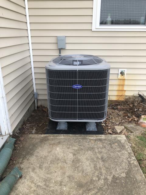 Cedarville, OH -
Upon arrival I found system low on charge. System freezing up upon start up talked to install manager, he stated we will come back out here Monday morning to rerun line set pull vacuum and add the charge to spec. Informed customer we will be moving system away from the wall more to make more accessible to operate on Cedarville, OH -
Upon arrival I found system low on charge. System freezing up upon start up talked to install manager, he stated we will come back out here Monday morning to rerun line set pull vacuum and add the charge to spec. Informed customer we will be moving system away from the wall more to make more accessible to operate on