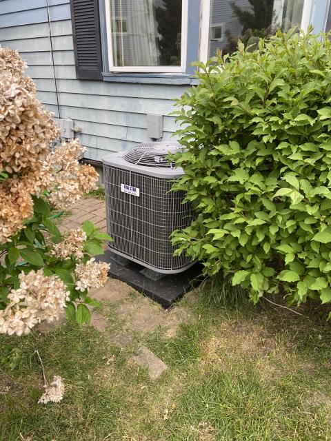 I completed a return service on a five star air conditioner. I determined that there was a piece of paper stuck behind the blower cabinet. I removed the paper and cycled. System is now operating as intended.