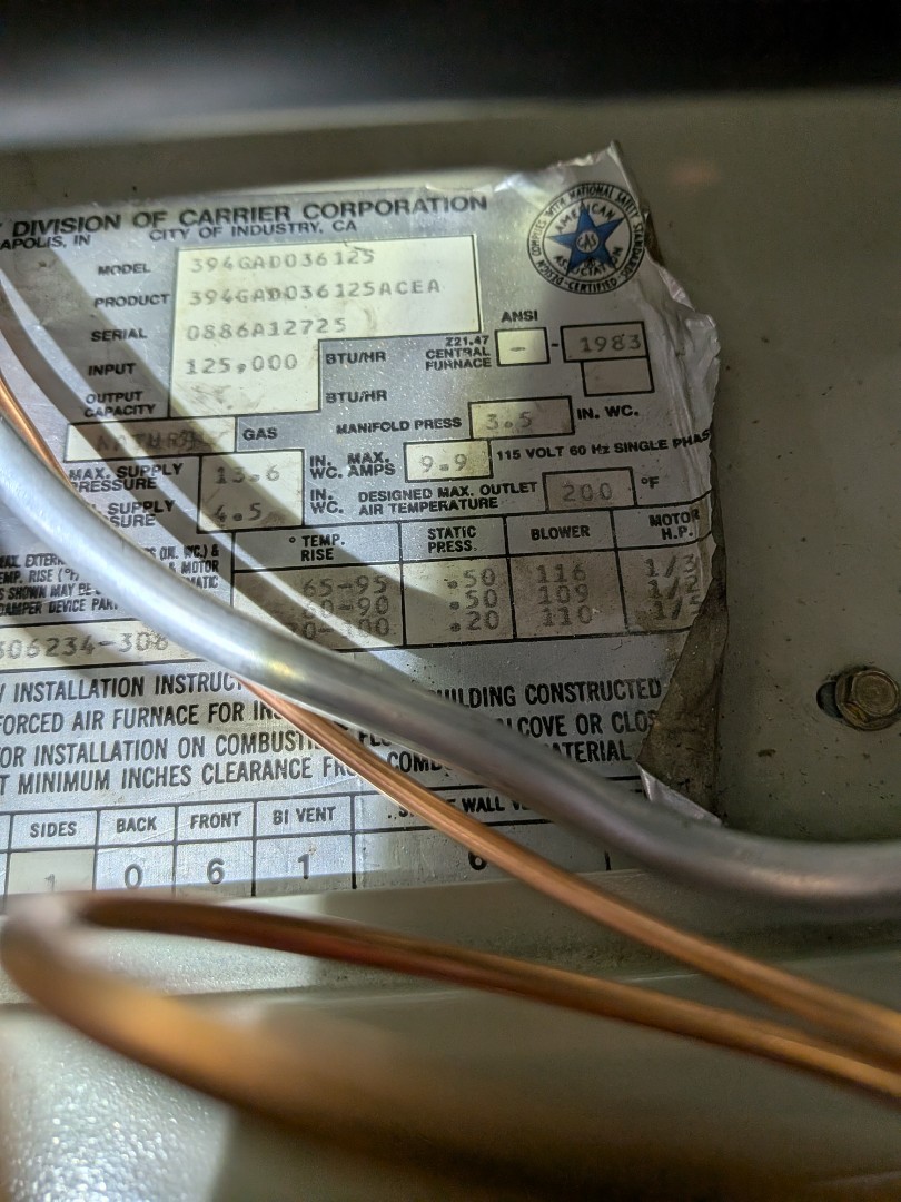 routine gas furnace service 