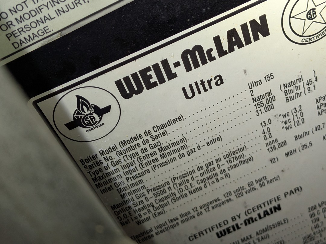 Routine service on tankless hot water boiler and indirect hot water heater.