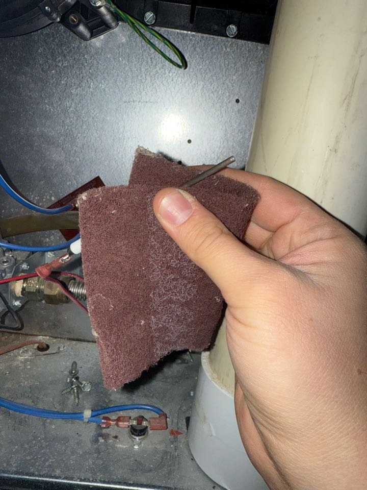 Routine Maintenance on Miller Gas Fired Forced Hot Air Furnace 