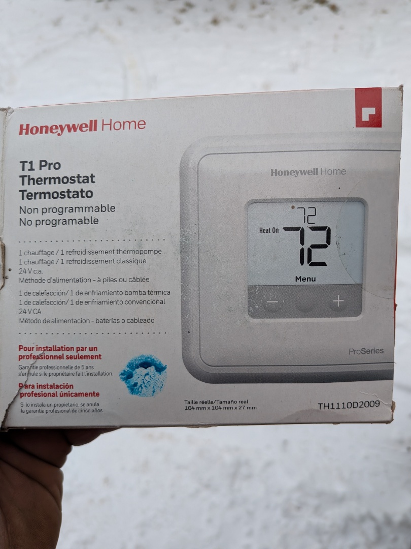 Heating service - Burnham boiler continuously running. Thermostat change out.