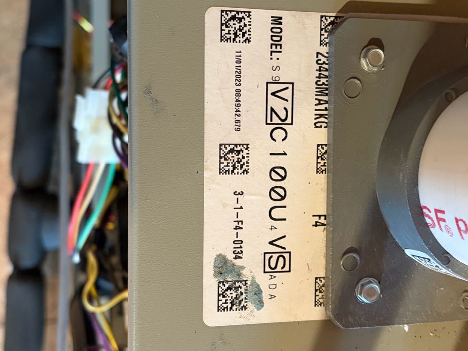 Chasing a vibration noise on a Trane variable speed furnace.