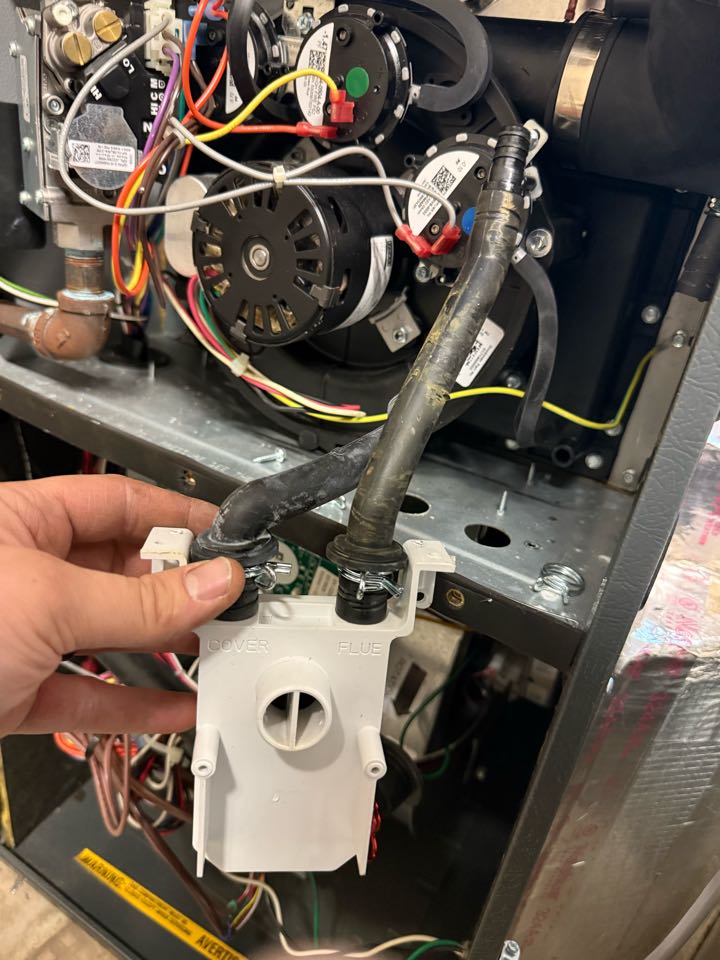 Routine Maintenance on Daikin Gas Fired Forced Hot Air Furnace 