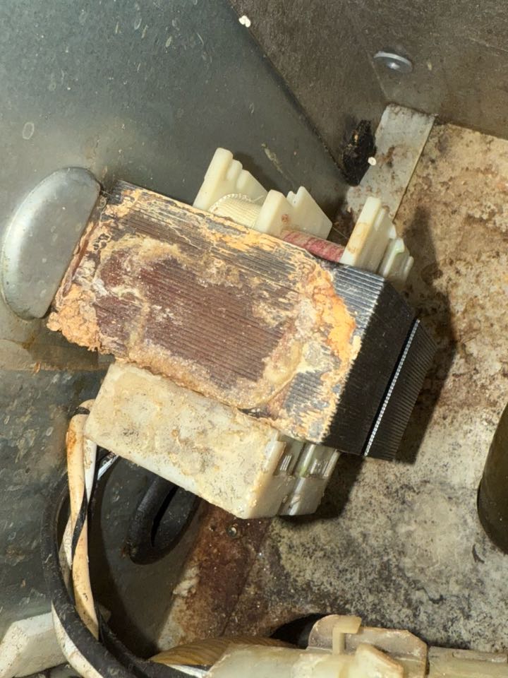 Gas fired forced hot air furnace maintenance 