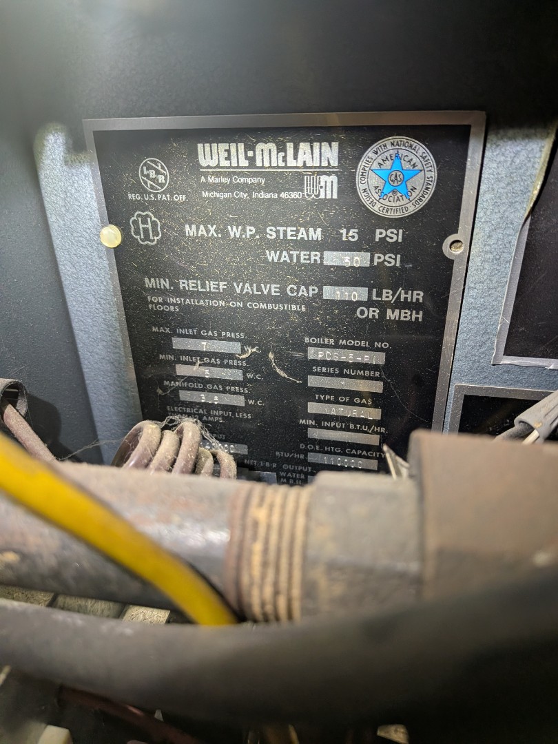 Heating service- Circulation pump on gas Weil McLain hot water boiler making noise. 