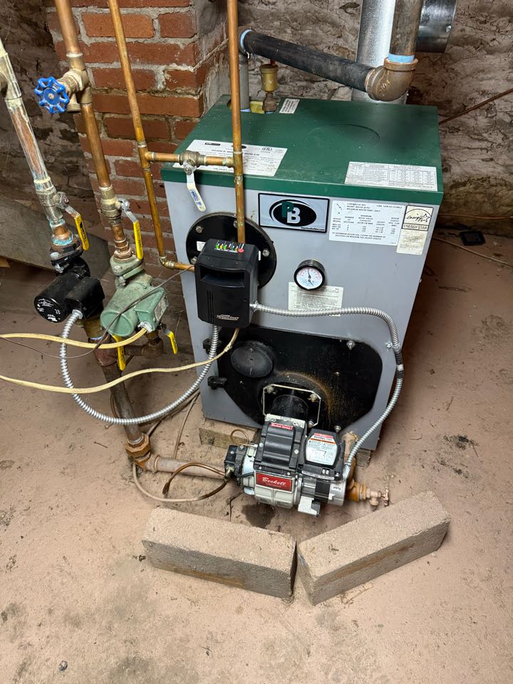 Peerless Oil Fired Boiler Service