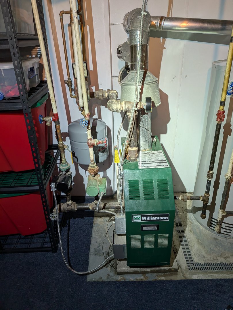 Heating service- No heat call gas Williamson boiler.