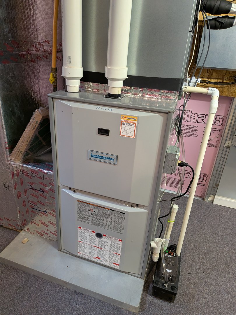 Heating service- Routine maintenance on heat pump system.