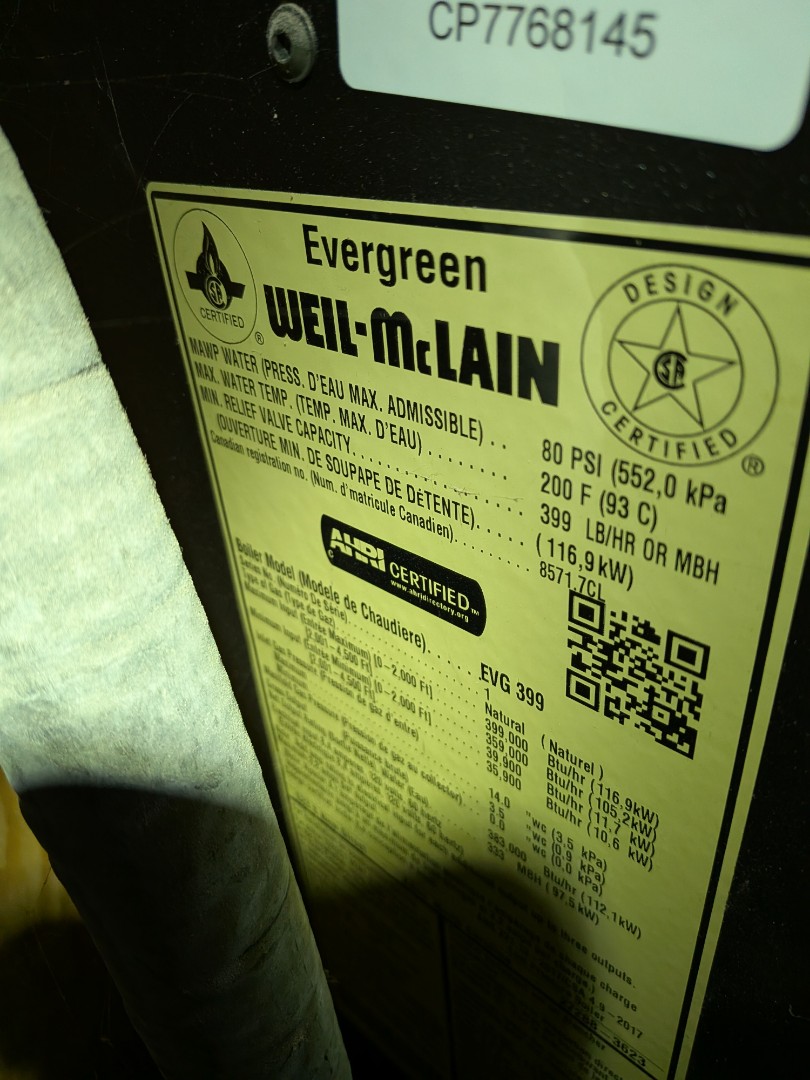 Heating service- Routine maintenance on church boiler systems.