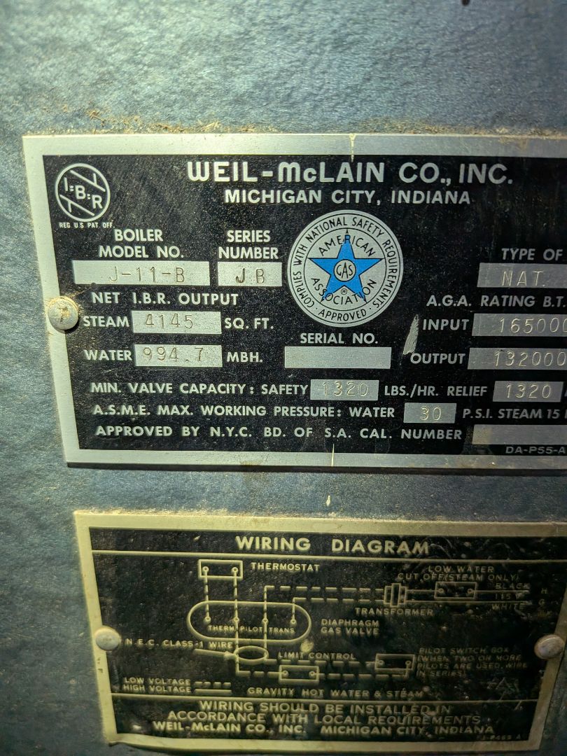 Heating service- Routine maintenance on church boiler systems.