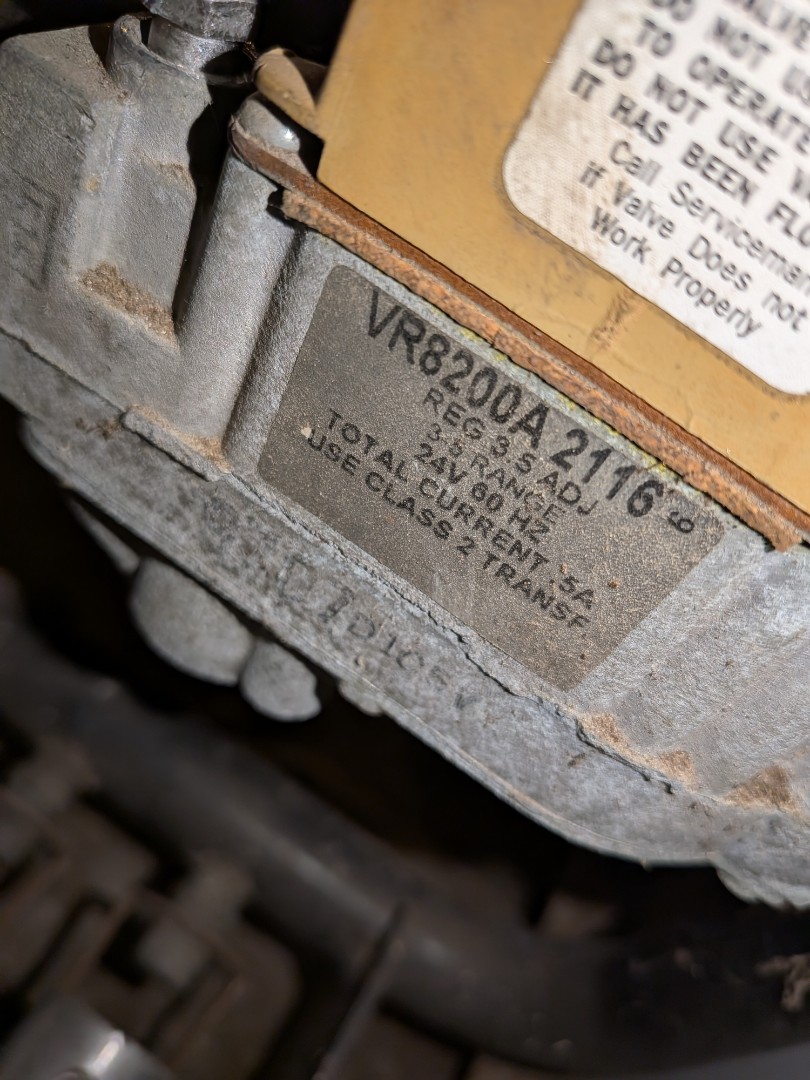 heating service- gas valve replacement on Peerless boiler.