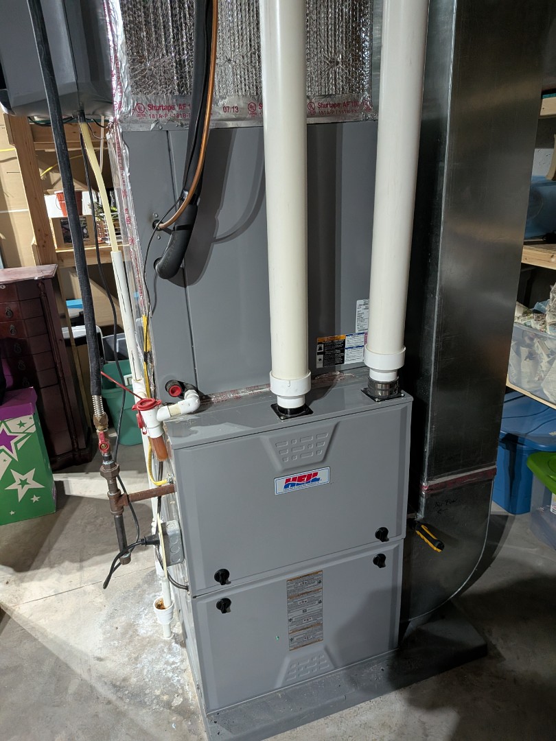 Ac service- Routine maintenance on Heil Ac system.