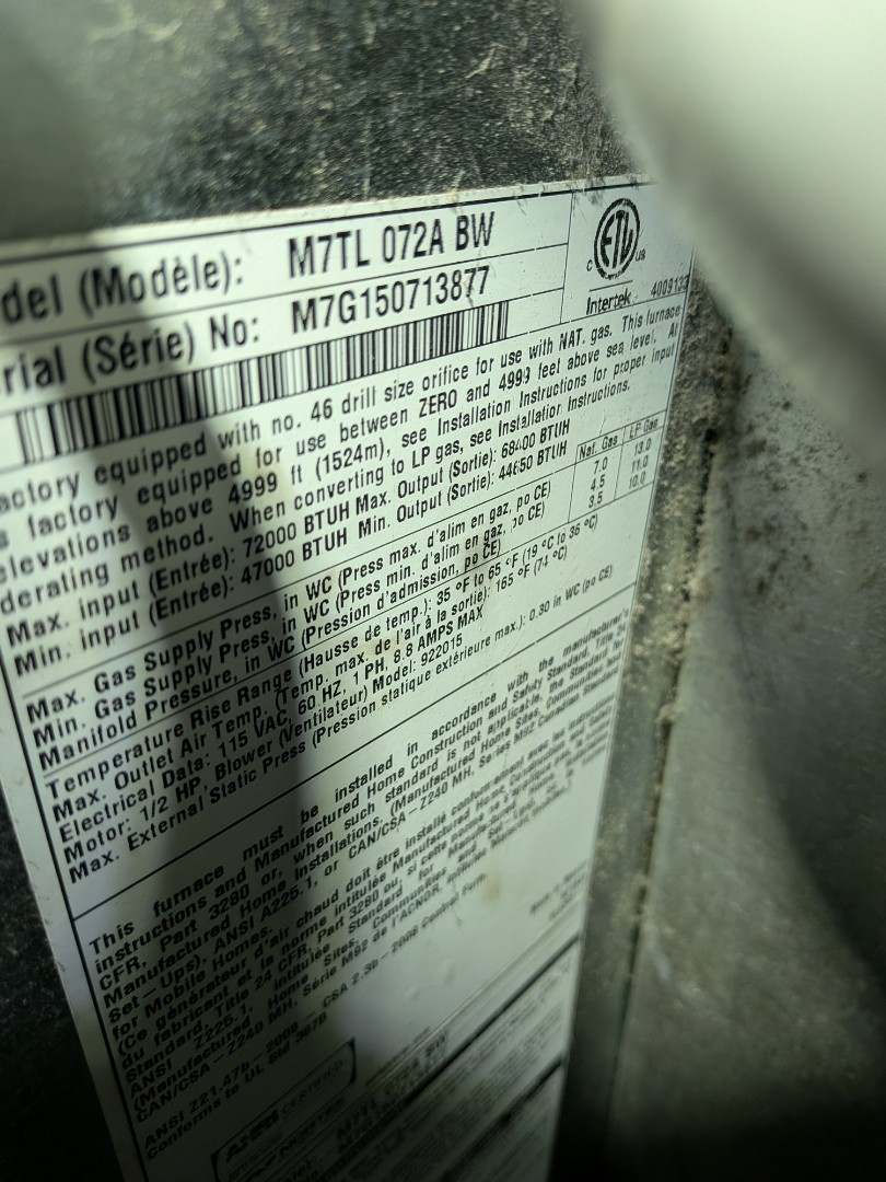 miller furnace and ac maintenance.