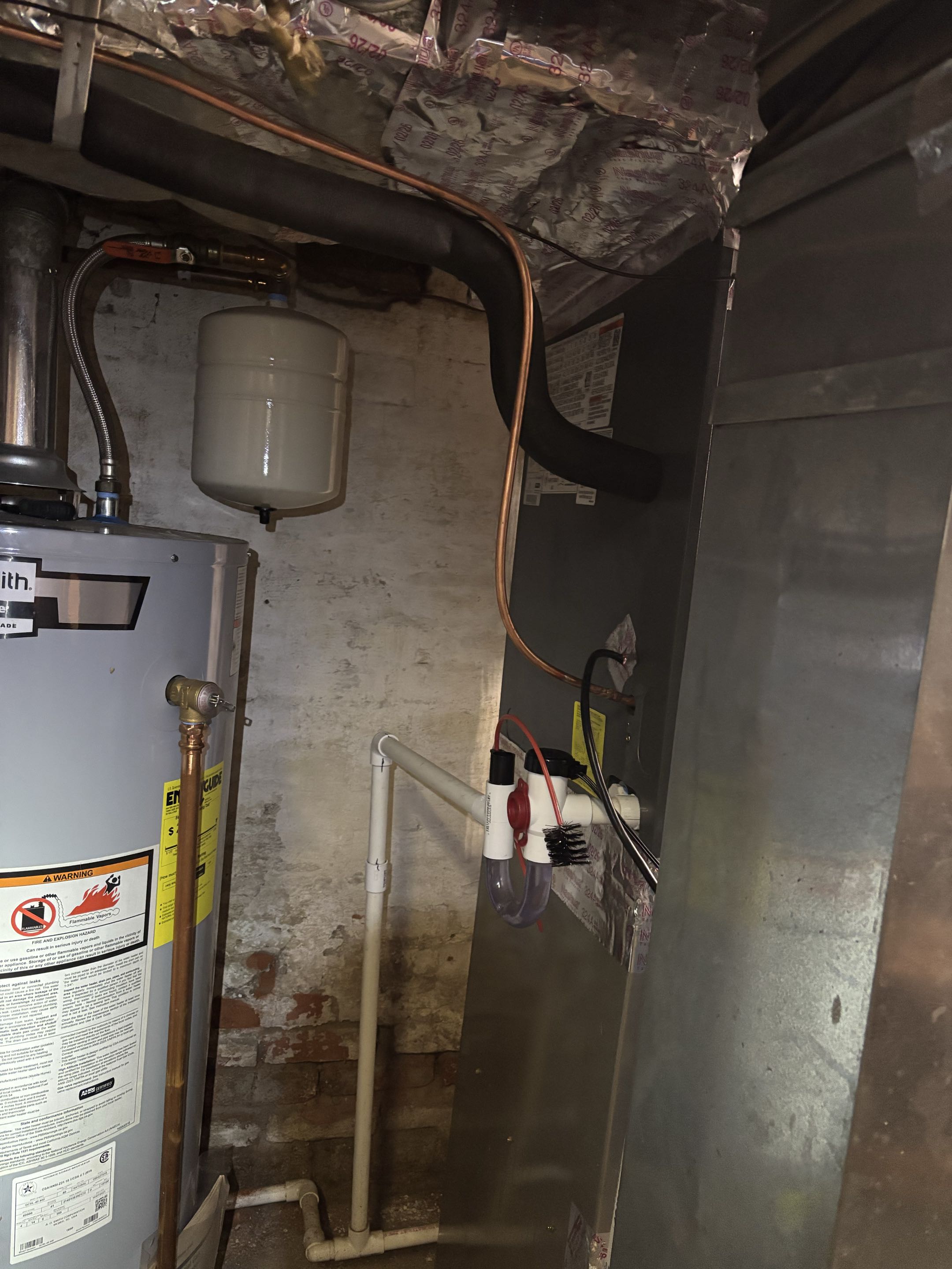 Amana heating and cooling indoor coil and outdoor condenser replacement. 