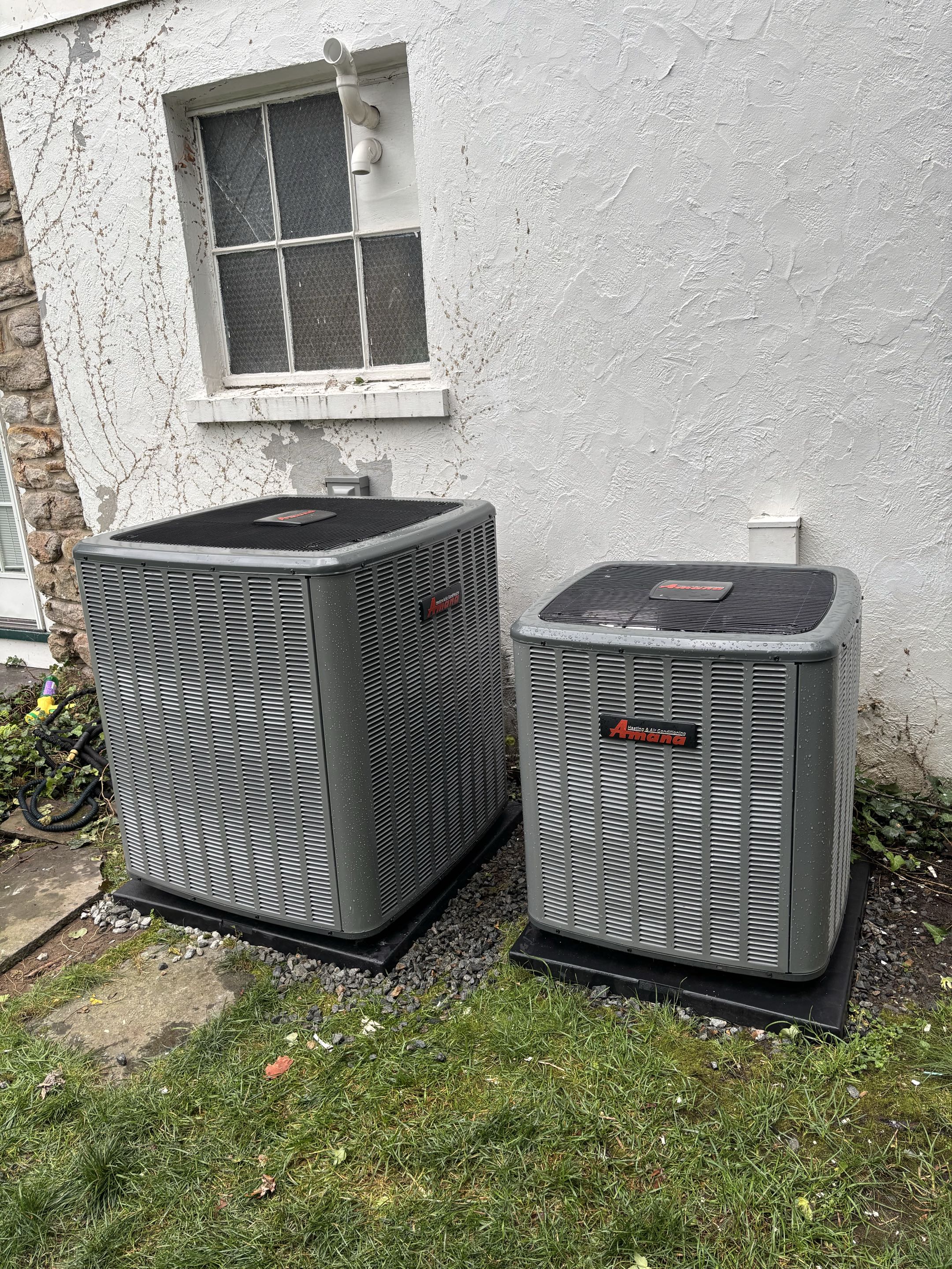 Amana heating and cooling AC replacement. 