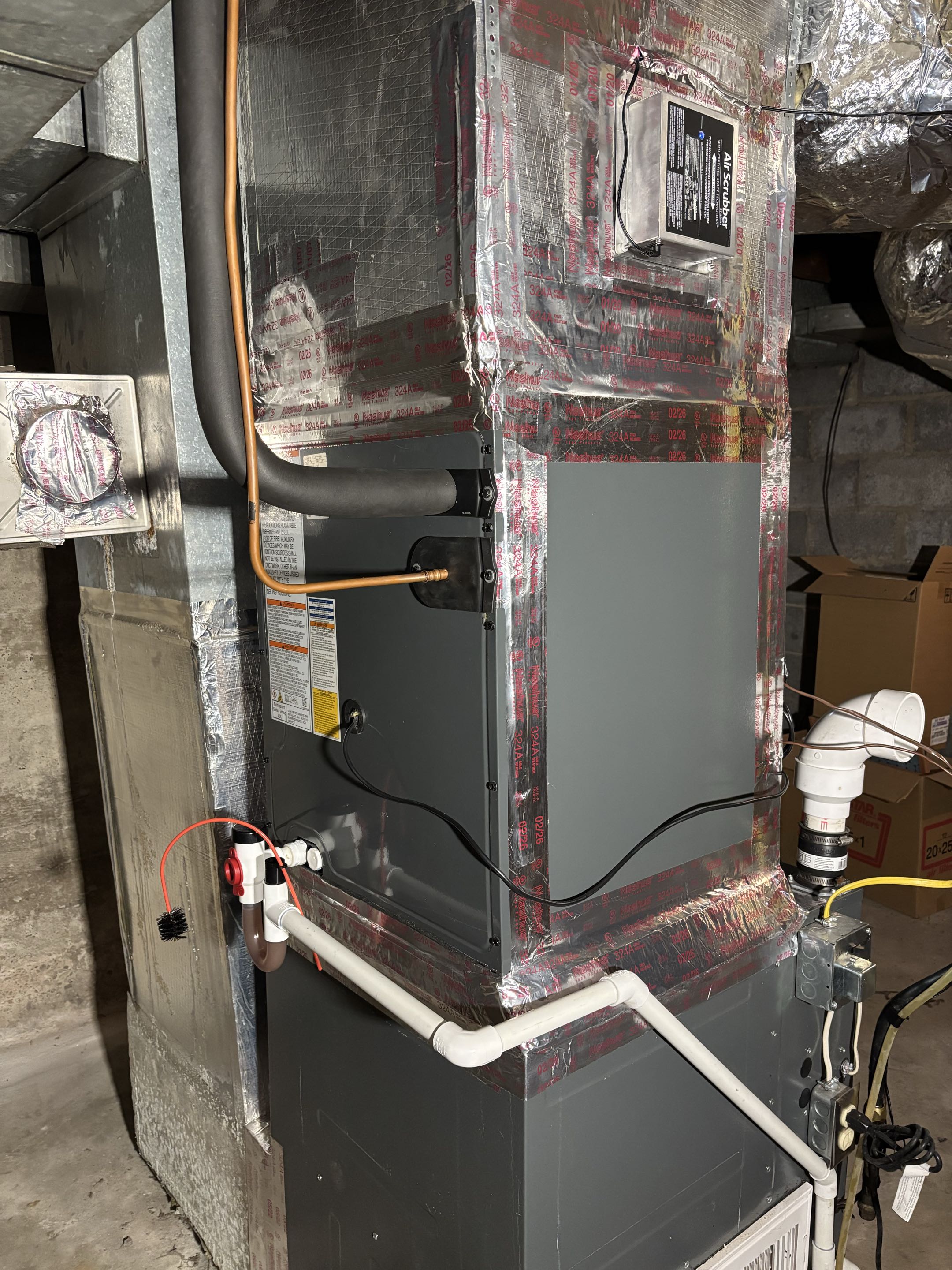 Amana heating and cooling AC replacement. 