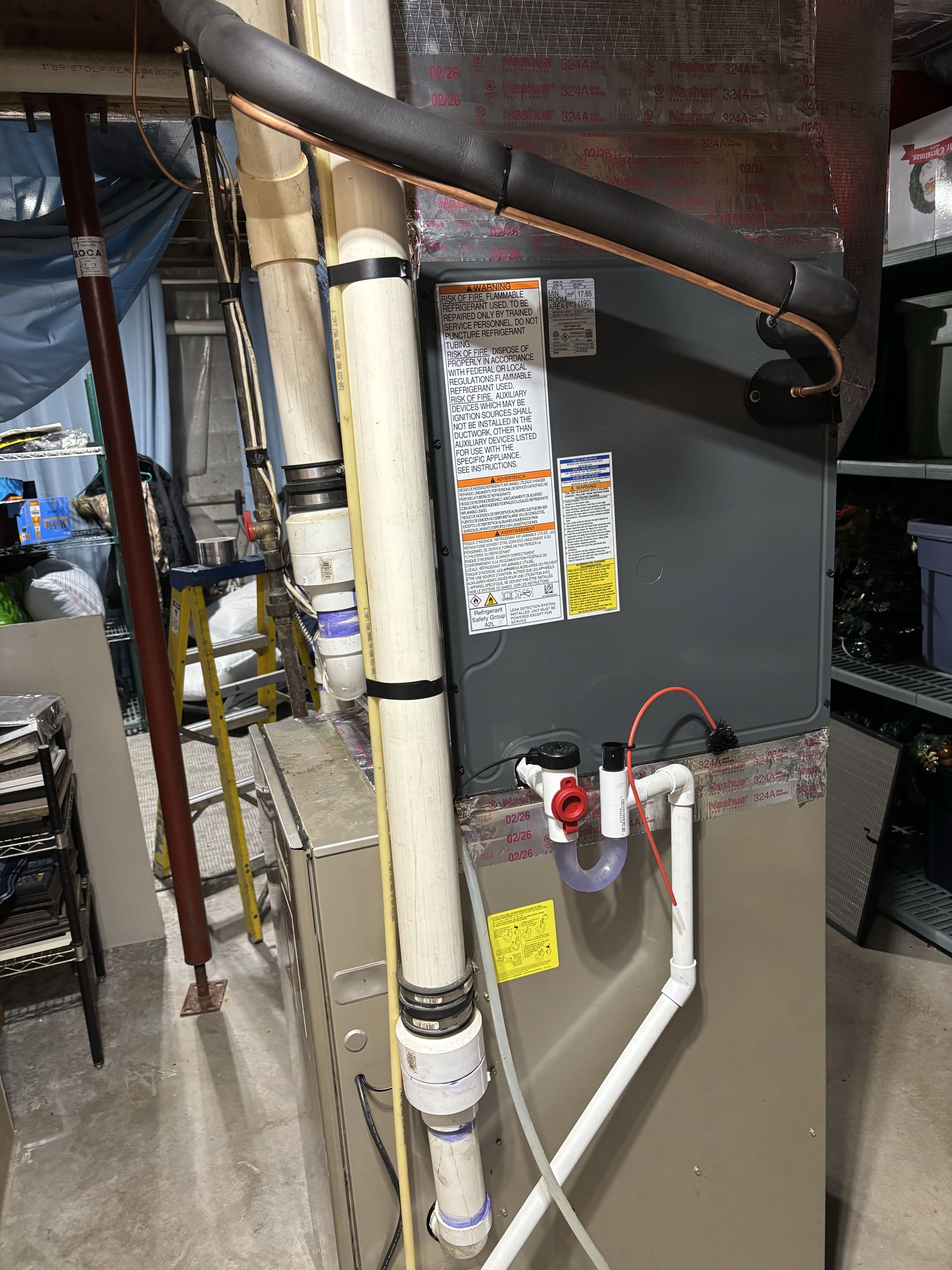 Amana heating and cooling AC replacement. 