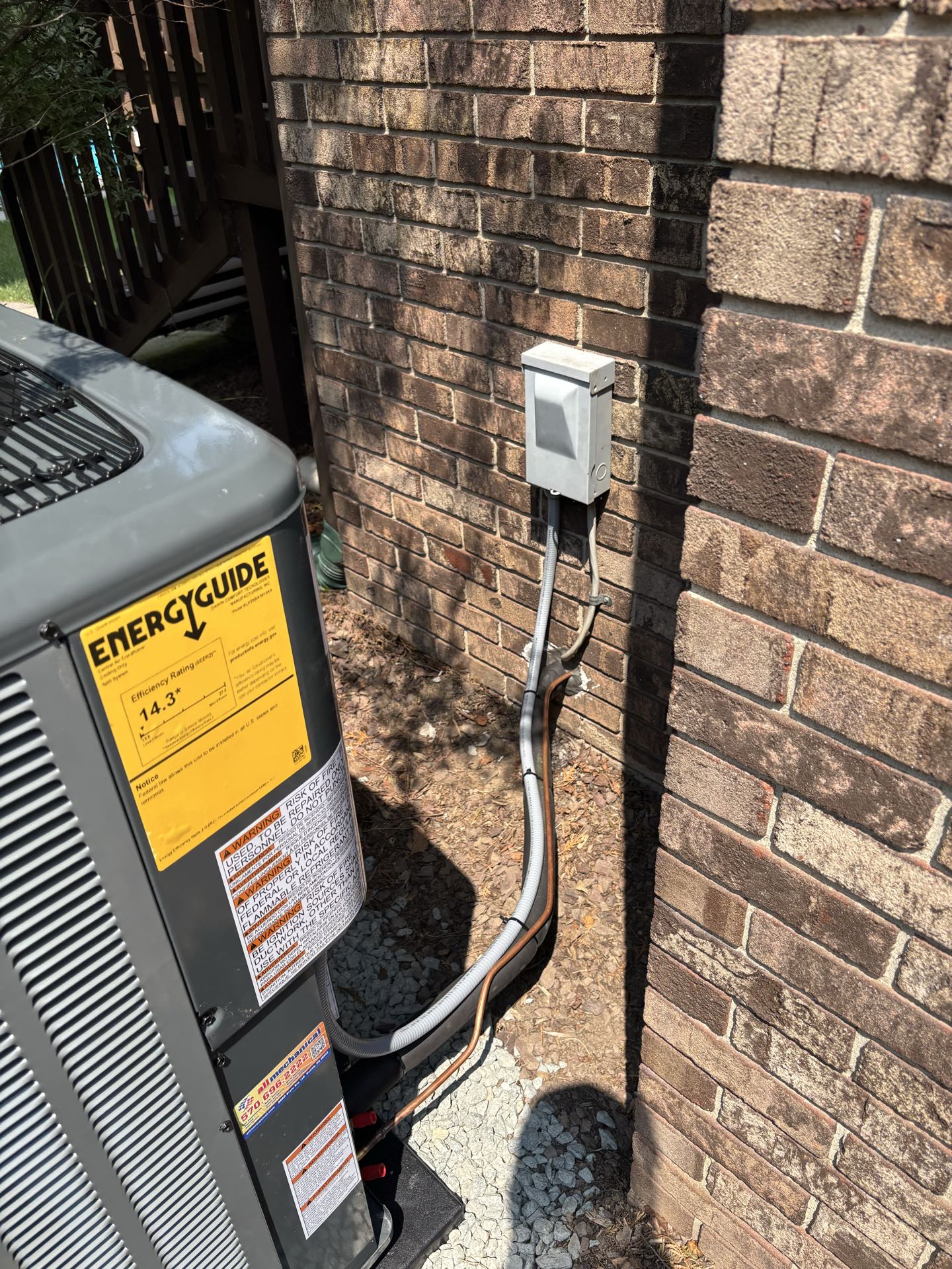Amana furnace and A/C installation 
