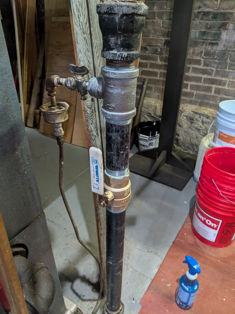 heating service- gas shut off valve replacement 