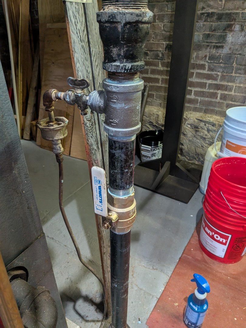 heating service- gas shut off valve replacement 