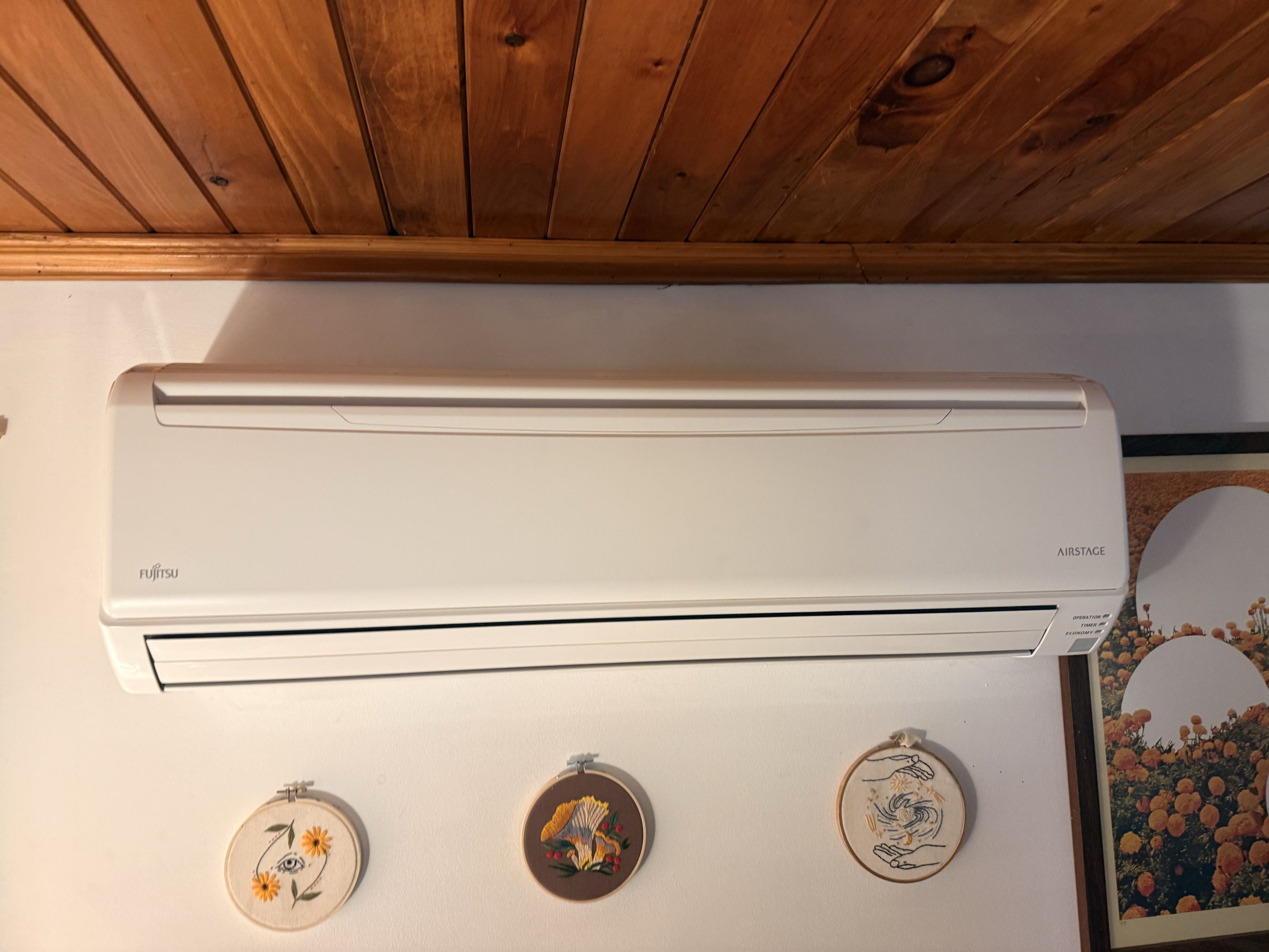Routine maintenance on Fujitsu ductless system & Rinnai tankless water heater 