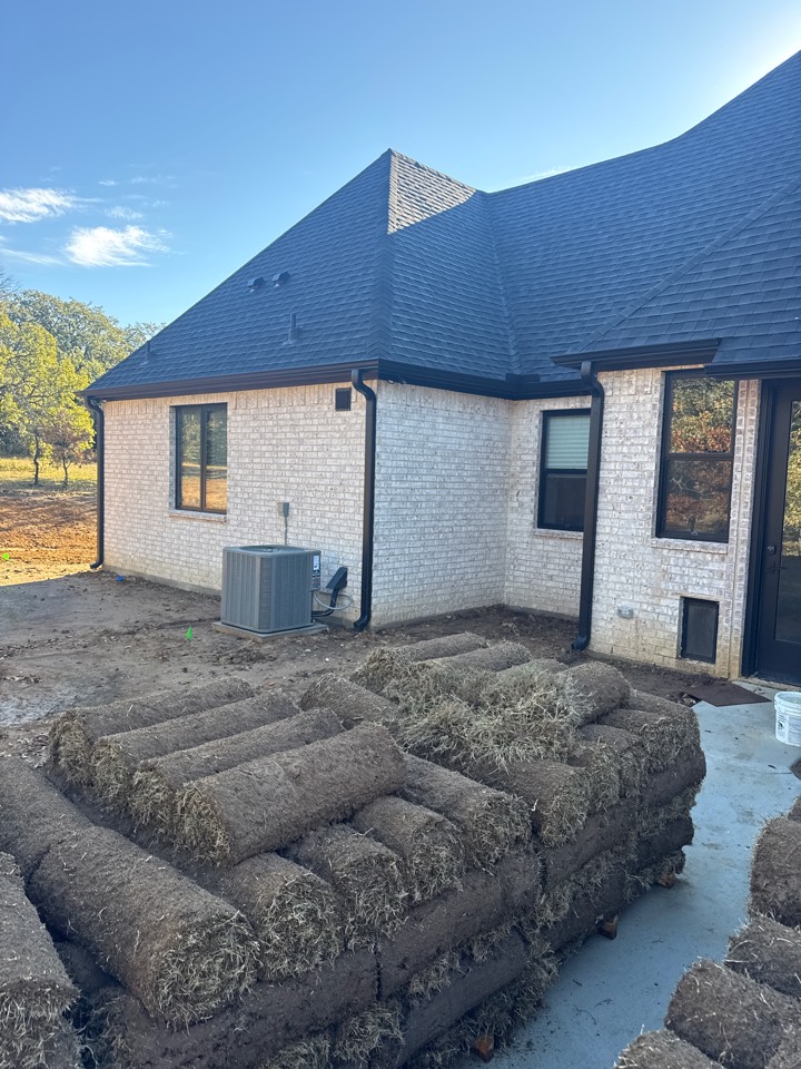 New construction in Argyle needing pipe fence and a dog run. 