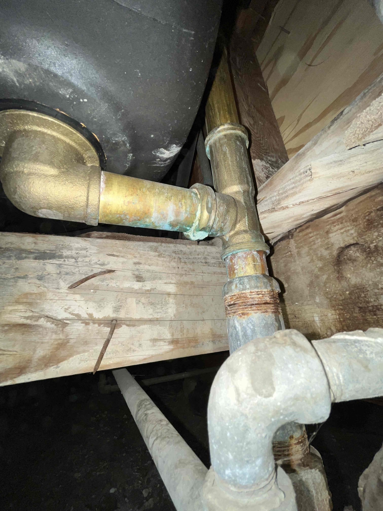  Inspected drains under home and found that customers waste and overflow for bathtub was leaking resulting in pooling of water under home. Recommend replacing of waste and overlfow as well as p trap for bathtub. 

Tenant also complained of shower valve not working properly. Stated handle keeps falling off and valve does not shut off all the way. Will submit separate estimate for replacement of cartridge as well as shower valve trim  to address these issues 