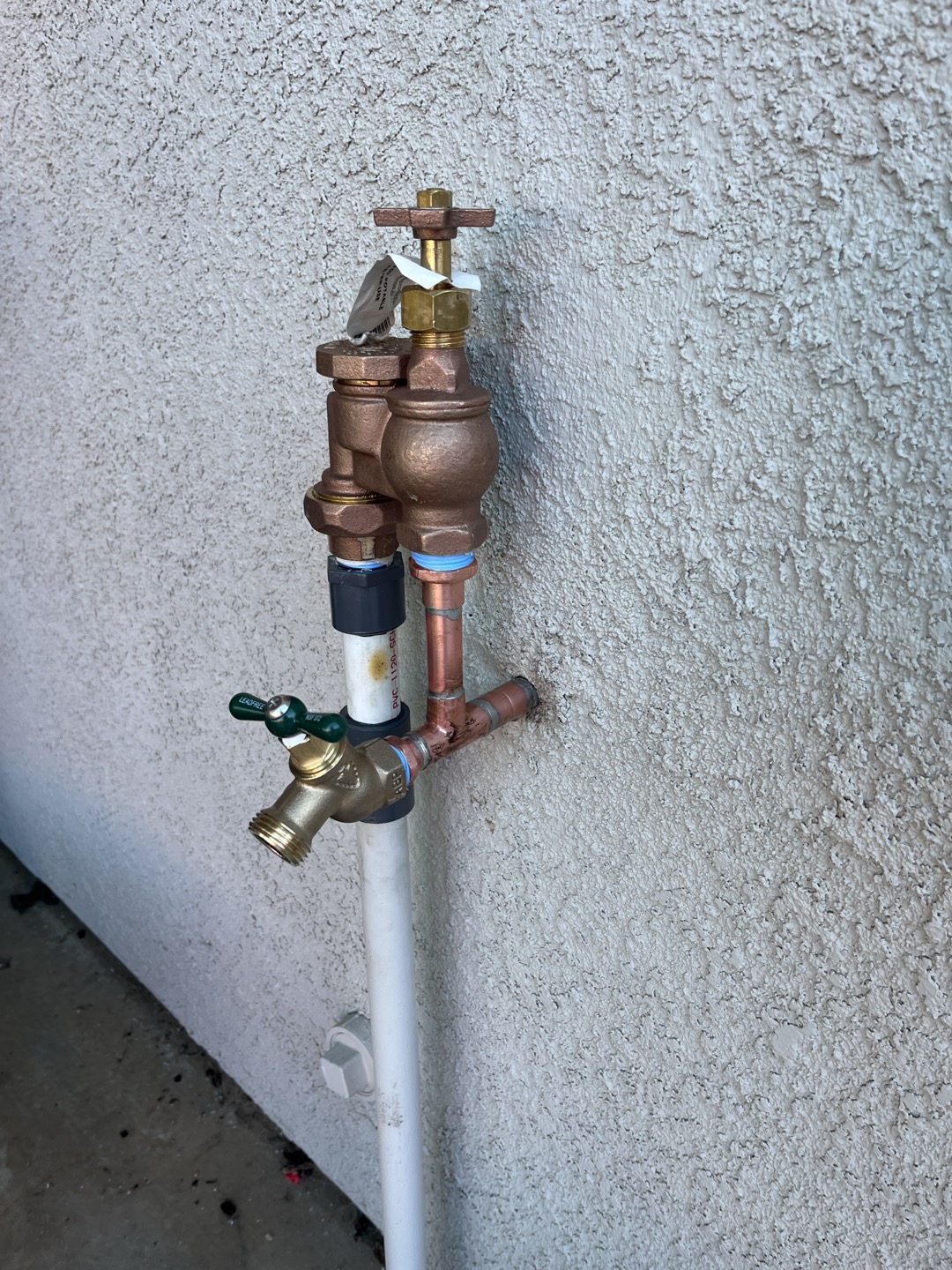 Replaced pool fill valve /backflow preventer 