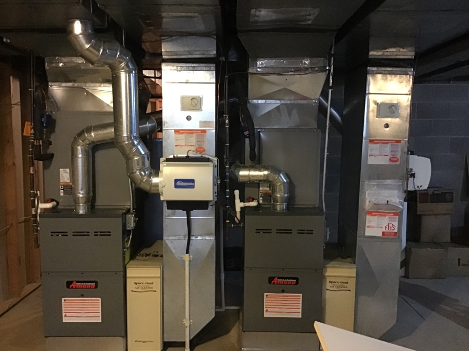 2 Amana furnaces are now tuned up