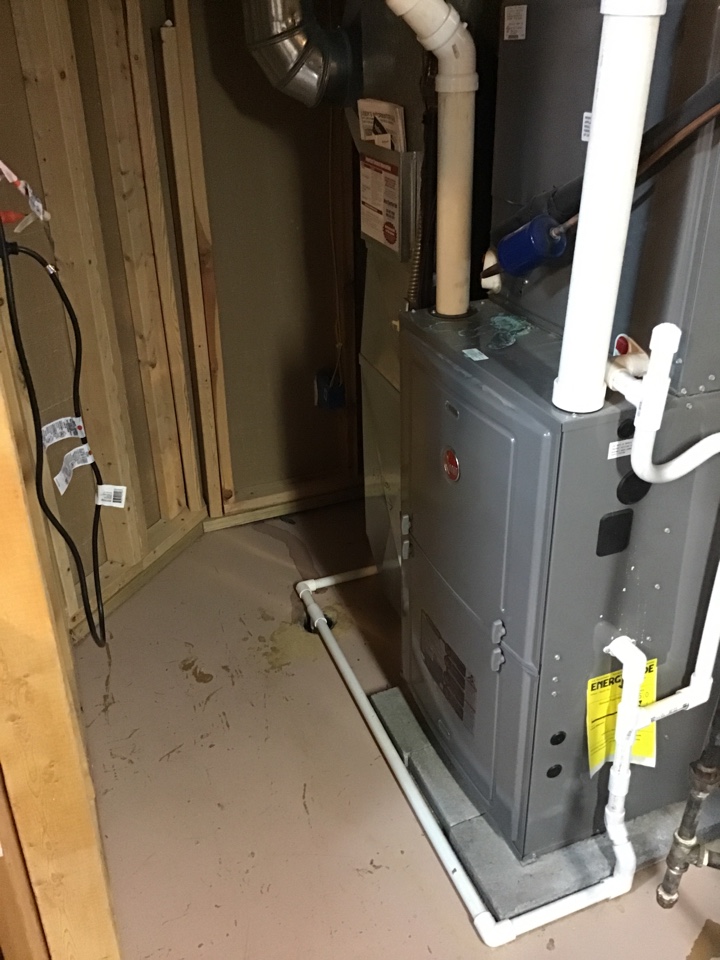 Rheem furnace tuned up