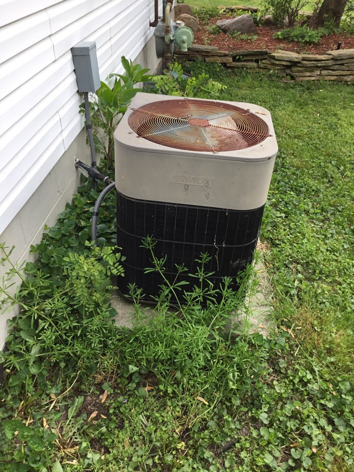 Customer looking forward to replacing their system with a new high-efficiency 95% furnace with a two-stage gas valve and variable speed blower motor and a 16 seer high-efficiency air conditioner. Let’s get ready for summer!