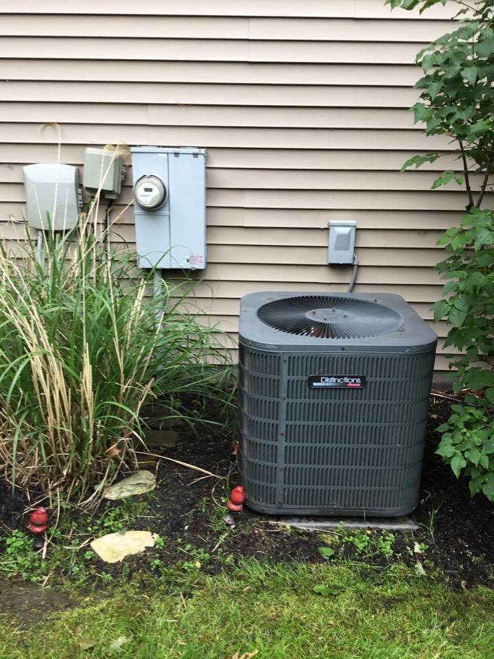 leak in air conditioner, bad capacitor and bad contactor time for a new high-efficiency air conditioner