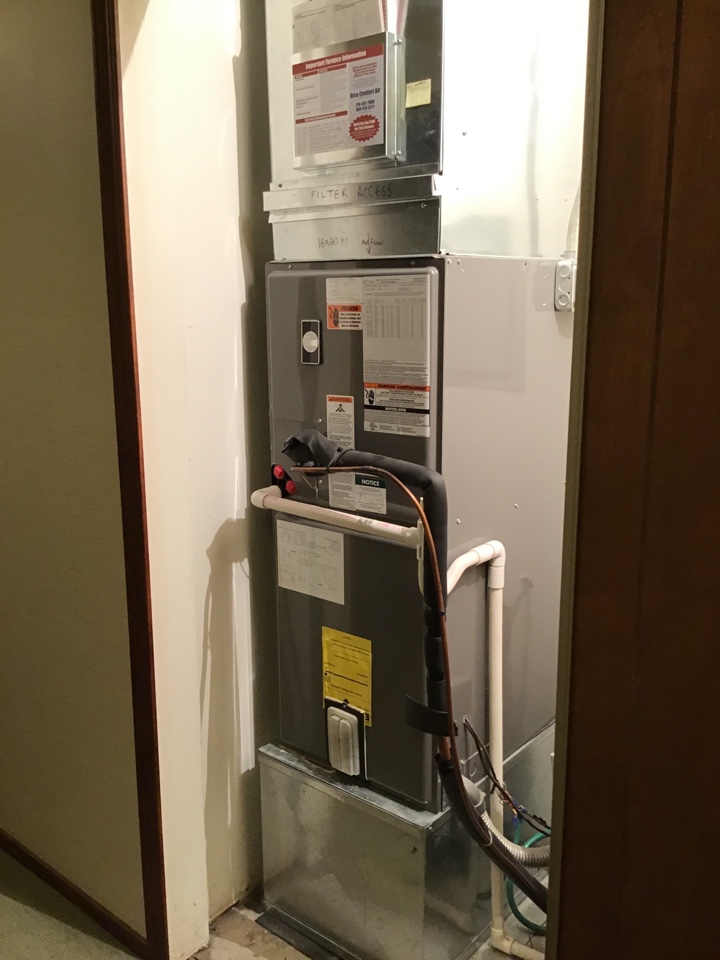 Rheem heat pump tuned up