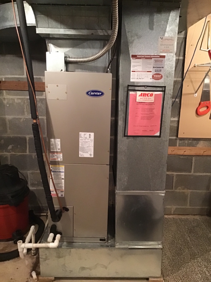 Carrier heat pump tuned up