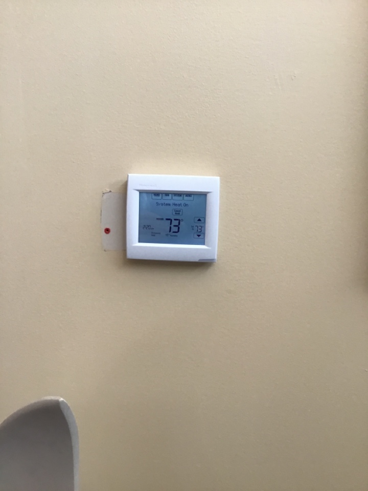 Installed 2 new Honeywell 8000 programmable thermostats