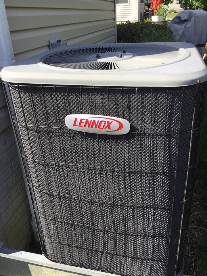 Performed ac tune up on Lennox ac R22 system